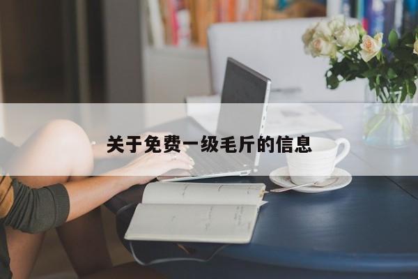 关于免费一级毛斤的信息